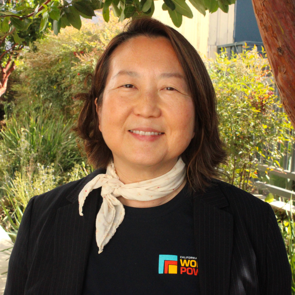 Alexandra Suh, California Coalition for Worker Power co-president and executive director of the Koreatown Immigrant Workers Alliance in Los Angeles